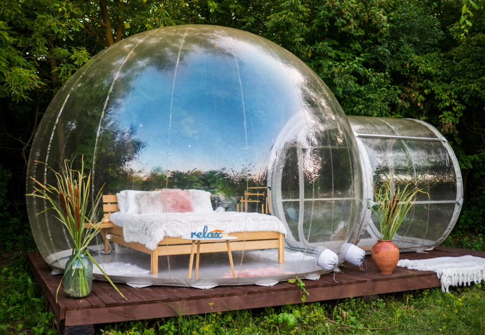 stargazing bubble dome tent